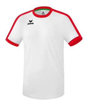 Erima Retro Star Trikot Weiss Rot - weiss