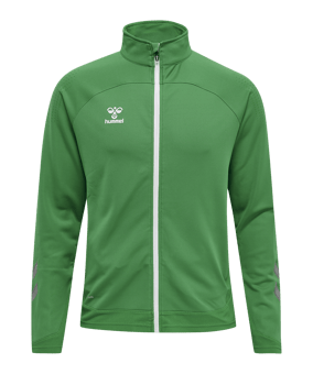 Hummel hmlLEAD Poly Trainingsjacke Grün F6235 - gruen