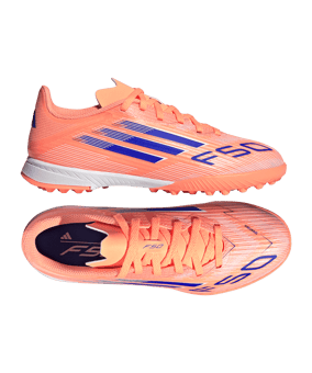adidas F50 League TF Coral Blaze Kids Orange - orange