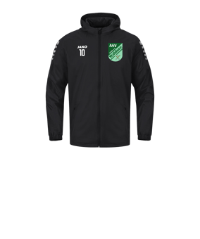 JAKO Team 2.0 Allwetterjacke Kids Schwarz F800