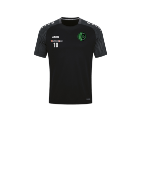 JAKO Performance T-Shirt Kids Schwarz Grau F804