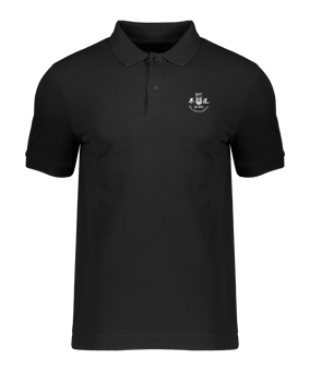 Stanley & Stella Merch Prepster 2.0 Polo Schwarz | #justlogo1c