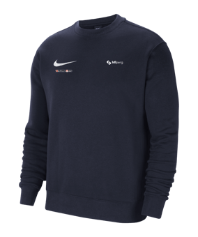 Nike Park 20 Fleece Sweatshirt Blau Weiss F451