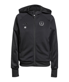 adidas Tiro 25 Travel Kapuzenjacke Damen Schwarz
