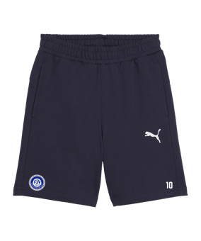 PUMA teamGOAL Casuals Shorts Kids Blau F06