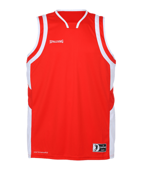 Spalding All Star Tank Top Rot Weiss F03 - rot