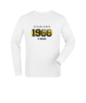 Merch Roller Sweatshirt White | #established
