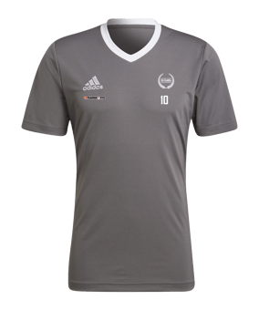 adidas Entrada 22 Trikot Grau Weiss