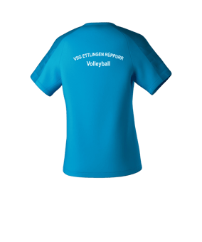 Erima EVO Star T-Shirt Damen Blau