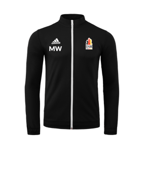 adidas Entrada 22 TK Trainingsjacke Schwarz