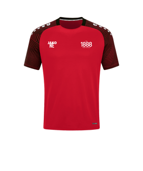 JAKO Performance T-Shirt Rot Schwarz F101