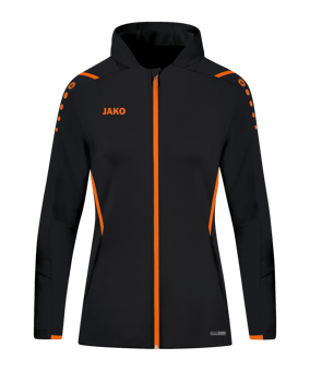 JAKO Challenge Trainingsjacke Damen Orange F807 - schwarz