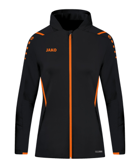 JAKO Challenge Trainingsjacke Damen Orange F807 - schwarz