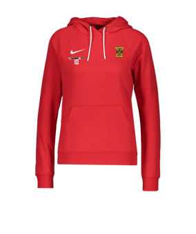 Nike Park 20 Fleece Hoody Damen Rot Weiss F657