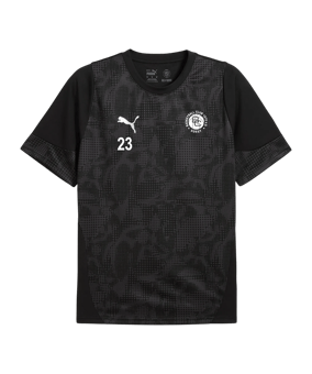 PUMA teamCUP Trainingsshirt Schwarz F03