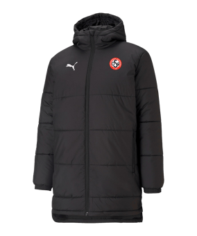 PUMA Bench Jacke Schwarz Weiss F03