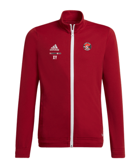 adidas Entrada 22 TK Trainingsjacke Kids Rot