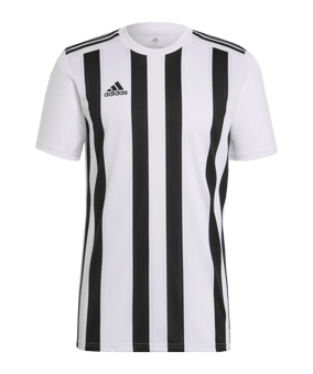 adidas Striped 21 Trikot kurzarm Weiss Schwarz - weiss