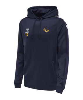 Hummel hmlCORE XK Sweat Hoody Kids Blau F7026