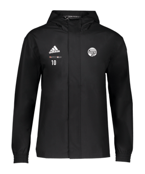adidas Entrada 22 Allwetterjacke Kids Schwarz