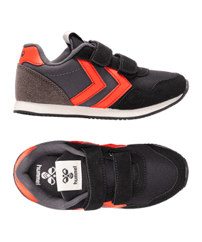 Hummel Reflex Double Multi Sneaker Kids Schwarz F2001 - schwarz