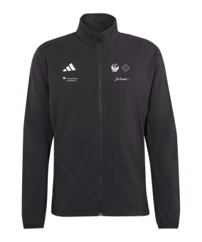 adidas Adizero Essentials Laufjacke Schwarz