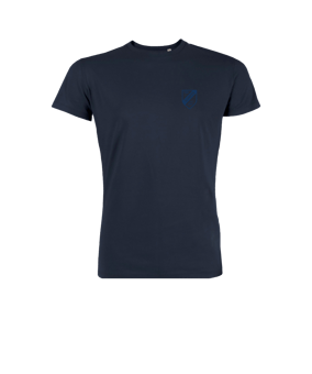 Merch Creator 2.0 T-Shirt Navy Blue | #brustlogo (tone in tone)