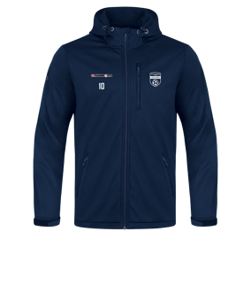 JAKO Premium Softshelljacke Blau F900