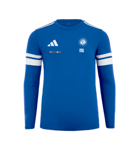 adidas Squadra 25 Trikot Langarm Blau