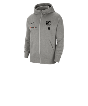 Nike Park 20 Fleece Kapuzenjacke Kids Grau F063