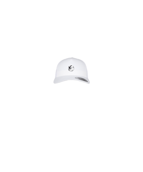 Merch 5 Panel Retro Trucker Cap Weiss