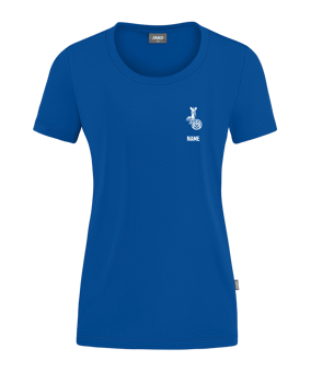 JAKO Organic Stretch T-Shirt Damen Blau F400