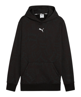 PUMA Teamjaws Post Game Hoody Schwarz F01 - schwarz