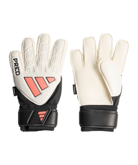 adidas Predator Match Fingersave Gants de gardien de but Enfants Blanc - blanc