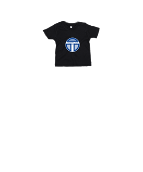 Merch Baby T-Shirt Black | #logo4c