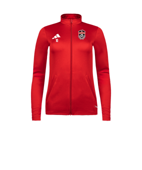 adidas Entrada 26 Veste d'entraînement Femmes Rouge