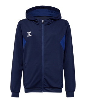 Hummel AUTHENTIC PL Kapuzenjacke Kids Blau F7026 - blau