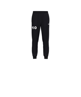 JAKO One Trainingshose Kids Schwarz F800