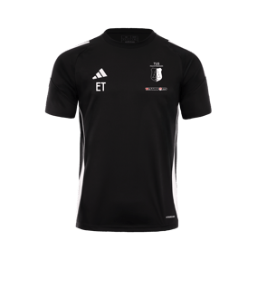 adidas Tiro 24 Trikot Schwarz Weiss