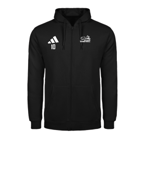 adidas Entrada 26 Kapuzenjacke Schwarz