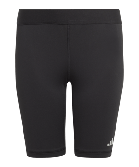 adidas Techfit Short Tight Kids Schwarz - schwarz