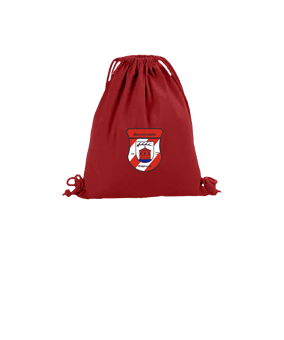 Merch Organic Premium Cotton Gymsack Classic Red | logo4c