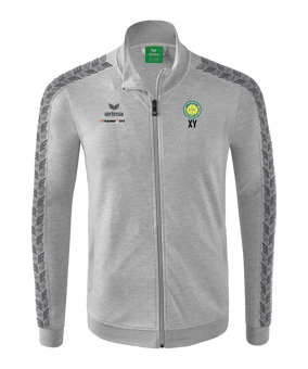 Erima Essential Team Tracktop Jacke Hellgrau Grau 
