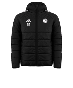 adidas Tiro 24 Winterjacke Schwarz Weiss