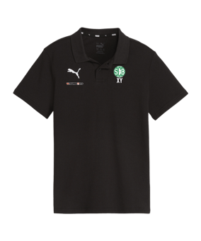 PUMA teamGOAL Casuals Poloshirt Kids Schwarz F03