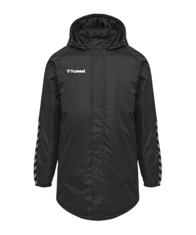 Hummel Authentic Bench Jacke Kids Schwarz F2114 - schwarz