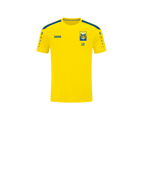 JAKO Power Trikot Kids Gelb Blau F304