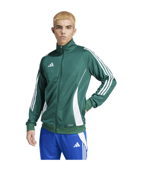 adidas Tiro 24 Trainingsjacke Grün Weiss - gruen