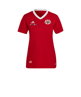 adidas Entrada 22 Trikot Damen Rot Weiss