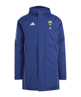 adidas Tiro 24 Kapuzenjacke Blau Weiss